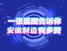 一張藍圖告訴你，安徽制造有多贊