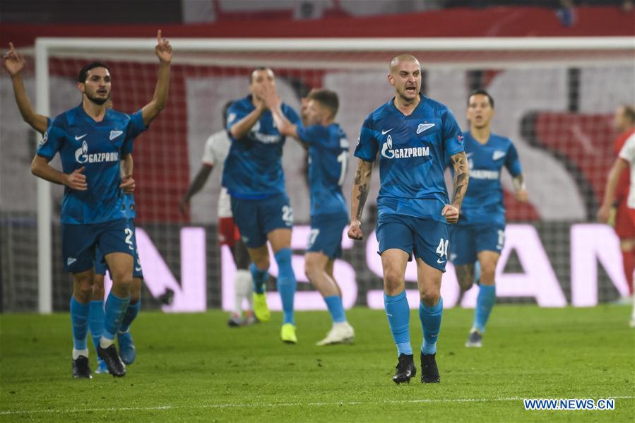 (SP)GERMANY-LEIPZIG-SOCCER-UEFA CHAMPIONS LEAGUE-LEIPZIG VS ZENIT