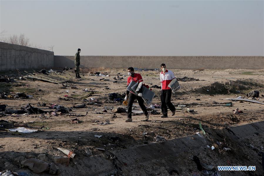 IRAN-TEHRAN-AIR CRASH-BLACK BOX-FILE PHOTO