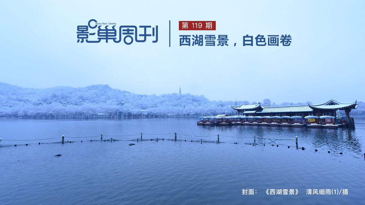 【影巢周刊】西湖雪景，白色畫卷