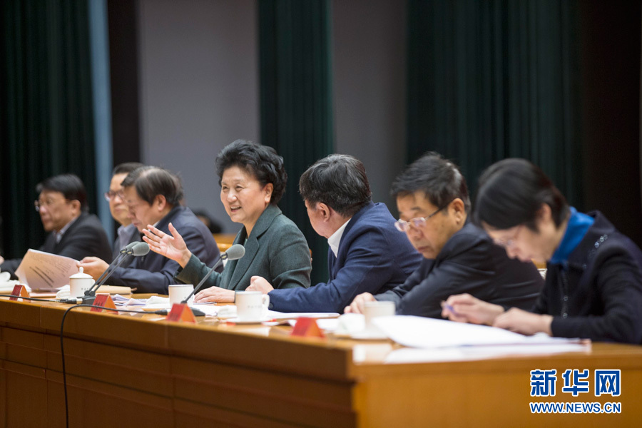 1月16日，中共中央政治局委員、國務(wù)院副總理劉延?xùn)|在北京出席“加強(qiáng)和改進(jìn)新形勢下高校思想政治工作專題研討班”開班式。 新華社記者崔新鈺 攝