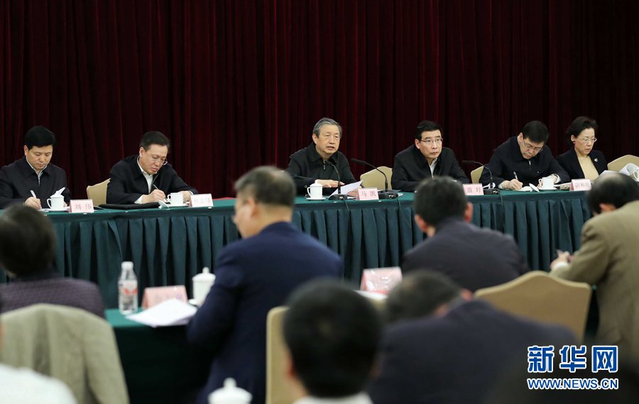 2月28日，國(guó)家新材料產(chǎn)業(yè)發(fā)展專家咨詢委員會(huì)成立大會(huì)在北京召開(kāi)。中共中央政治局委員、國(guó)務(wù)院副總理、國(guó)家新材料產(chǎn)業(yè)發(fā)展領(lǐng)導(dǎo)小組組長(zhǎng)馬凱出席會(huì)議并講話。新華社記者劉衛(wèi)兵攝 