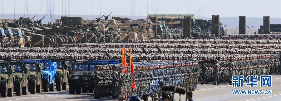 （新華全媒頭條·強(qiáng)軍思想引領(lǐng)新征程·圖文互動）（7）那一刻，我們光榮接受檢閱