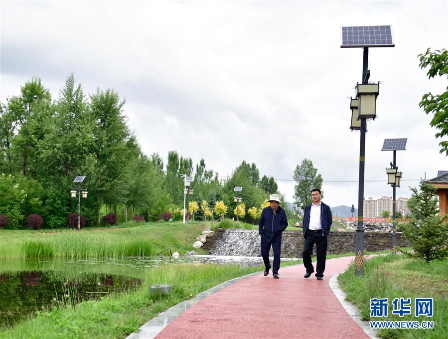 （圖文互動）（2）青海互助：送走污水，迎來碧波