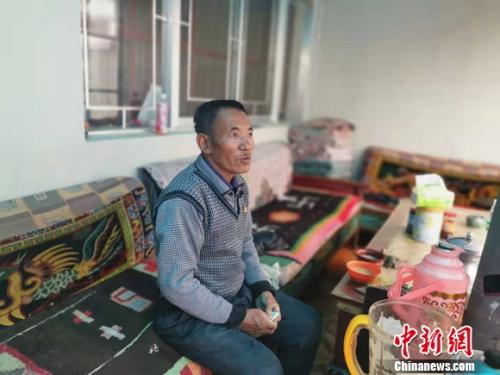 圖為黨確桑布。 謝藝觀 攝