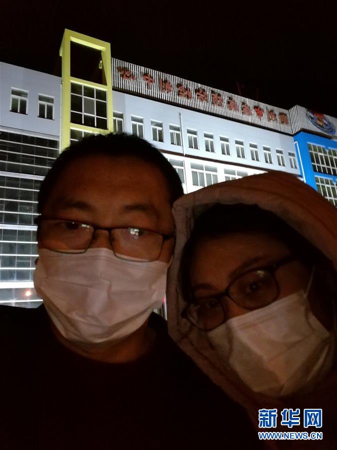 （一線抗疫群英譜·圖文互動(dòng)）（3）山西檢測員伉儷：疫情不退，決不放松
