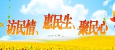 訪民情、惠民生、聚民心
