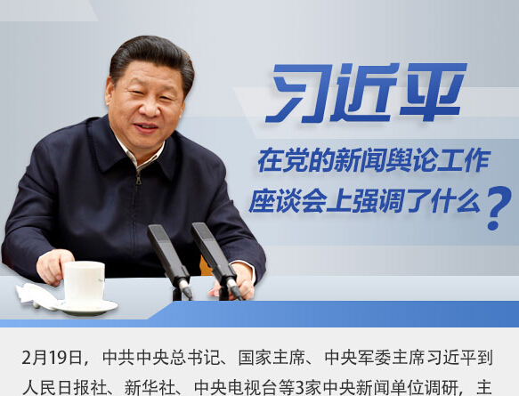 習(xí)近平在黨的新聞?shì)浾摴ぷ髯剷?huì)上強(qiáng)調(diào)了什么？