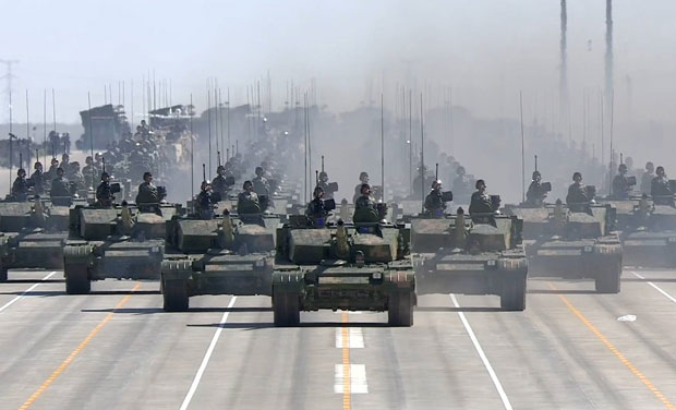 沙場點兵！建軍90周年閱兵MV來了
