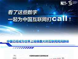 看了這些數(shù)字，一起為中國互聯(lián)網(wǎng)打call！