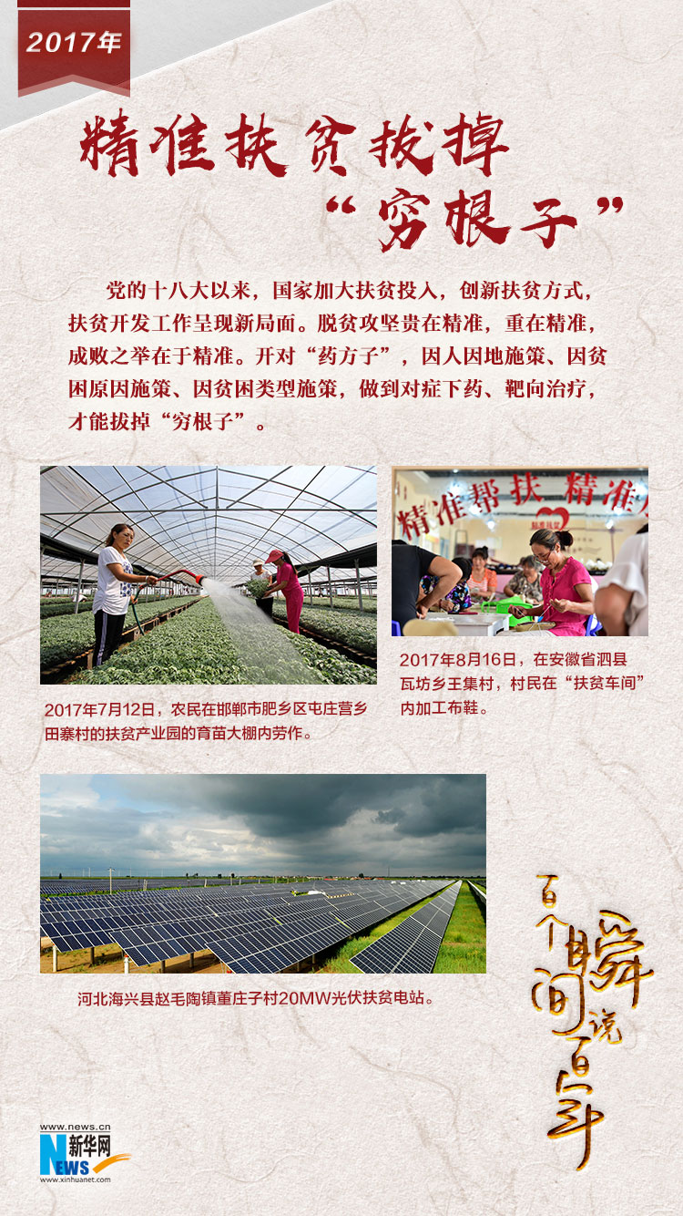 2017，精準(zhǔn)扶貧拔掉“窮根子”