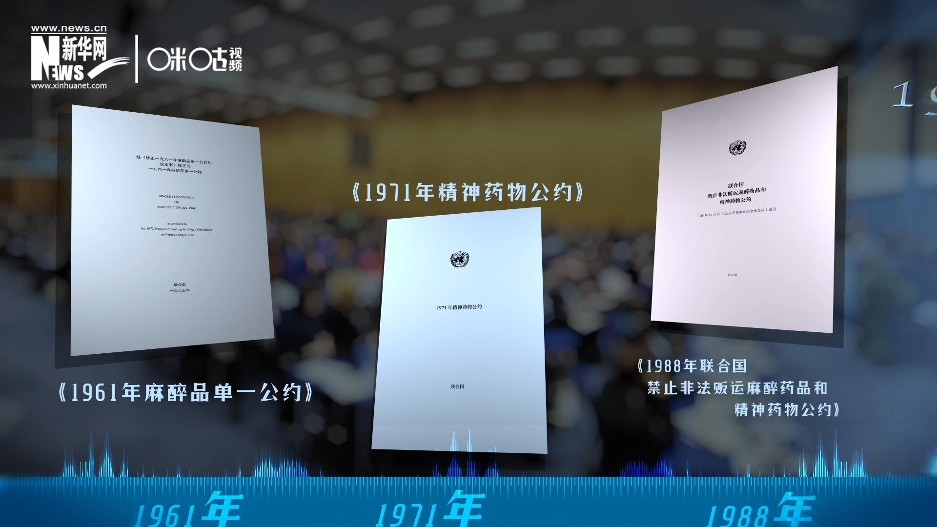 當(dāng)前國際社會所共同遵循的三大國際禁毒公約，分別在1961年、1971年和1988年 由聯(lián)合國牽頭締結(jié)。