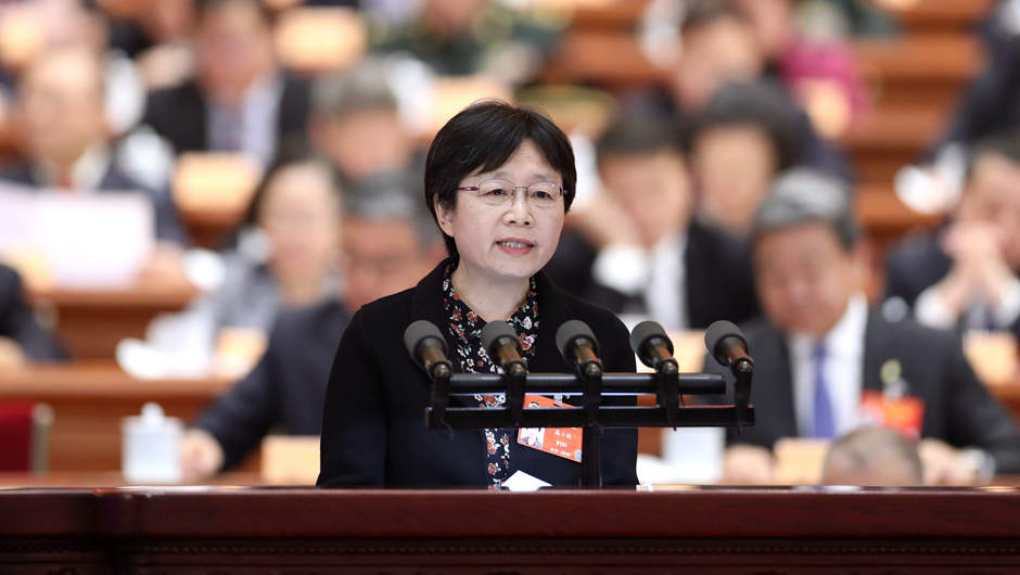 民革中央副主席、上海市委會主委，上海市人大常委會副主任 高小玫