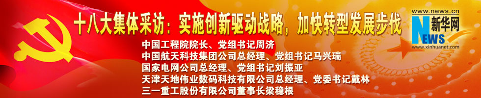 十八大集體采訪：實(shí)施創(chuàng)新驅(qū)動(dòng)戰(zhàn)略，加快轉(zhuǎn)型發(fā)展步伐