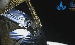 “天問一號(hào)”探測器火星捕獲過程影像來了！