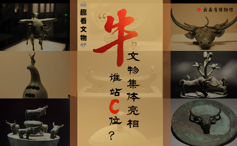 【趣看文物】“牛”文物集體亮相，誰站C位？