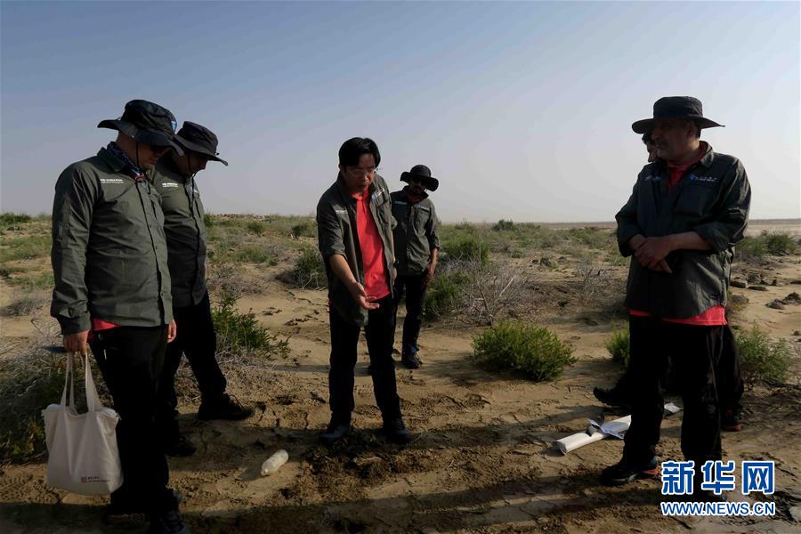 (國際·圖文互動(dòng))(3)中沙聯(lián)合考古隊(duì)開展對沙特塞林港第二次考古發(fā)掘