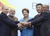 中國(guó)、巴西、俄羅斯、印度和南非簽署協(xié)議成立金磚國(guó)家開(kāi)發(fā)銀行