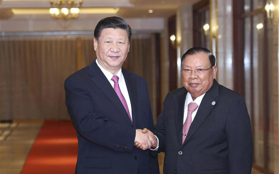 習(xí)近平再次會(huì)見(jiàn)老撾人民革命黨中央委員會(huì)總書(shū)記、國(guó)家主席本揚(yáng)