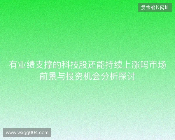 有业绩支撑的科技股还能持续上涨吗市场前景与投资机会分析探讨